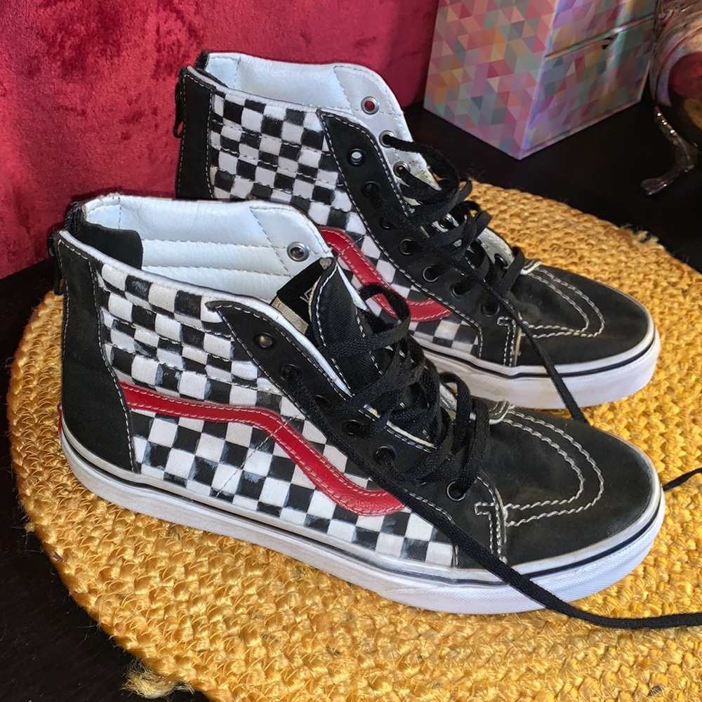 Like New VANS high tops. Kids size 5.5